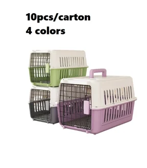Airline Approved Pet Carrier Box, Portable Travel Cat Cage, Breathable Handheld Dog Carrier Bag, Outdoor Car Transport