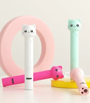 USB Rechargeable 3-in-1 Cat Laser Toy Interactive Teaser Wand Self Entertainment Boredom Relief Pet Cat Supplies