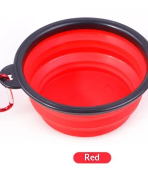 Pet Dog Durable Lightweight Folding Bowl Portable Outdoor Drinking Food Bowl Travel Pet Supplies for Best Seller