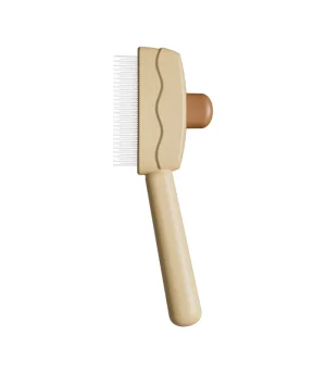 ABS Stainless Steel Pet Grooming Brush, Washable Dog Cat Comb for Floating Hair Knot Opening