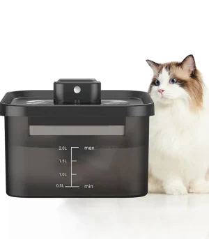 Smart Automatic Cat Water Fountain Large Capacity Rechargeable Pet Water Bowl Electric Circulation Water Dispenser for Pets