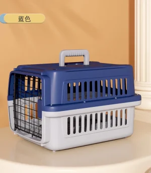 Pet Supplies Air Transport Crate Medical Box for Cats Dogs Small Dog Cage Breathable Lightweight 7kg Capacity