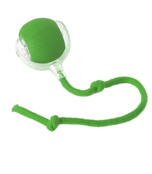 Automatic Interactive Dog Ball Motion Activated Pet Toy with LED Light Bite Resistant TPC/TPR Puppy Entertainment Toy