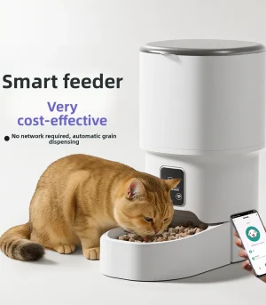 Smart Pet Feeder With Camera Video Interact WiFi APP Remote View Large Capacity Automatic Timed Feeding Dispenser for Cats Dogs