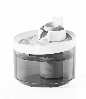 5000mAh Wireless Cat Water Fountain, Automatic Circulation Pet Water Dispenser, Cordless Flowing Water Bowl for Dogs Cats